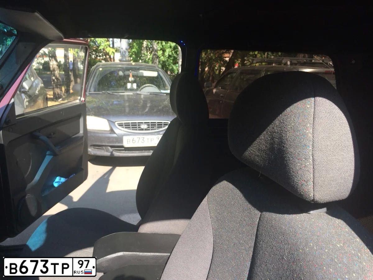 Фото автомобиля TAGAZ ACCENT, 2005 — госномер В673ТР97. Цвет: ЧЕРНЫЙ