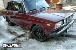 Фото автомобиля LADA 2107 LADA, 2006 — госномер Т397АС150. Цвет: ТЕМНО-ВИШНЕВЫЙ