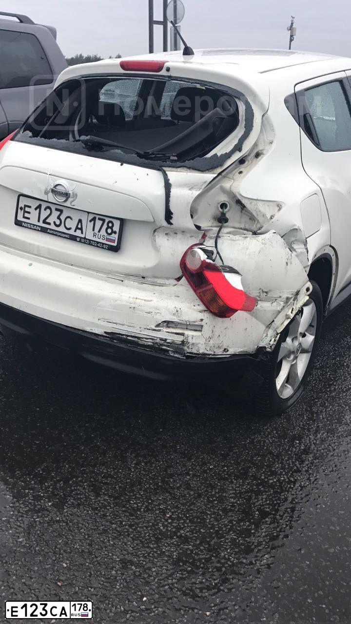 Фото автомобиля NISSAN JUKE, 2011 — госномер О236УА46. Цвет: Белый