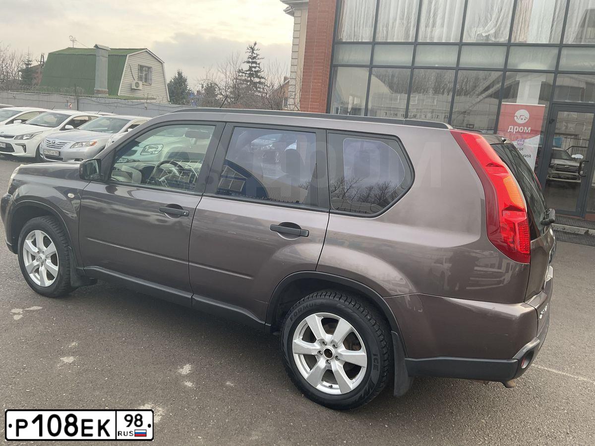 Фото автомобиля NISSAN X-TRAIL, 2007 — госномер Х962АС181. Цвет: СЕРО-СИРЕНЕВЫЙ