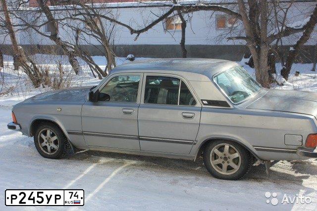 Фото автомобиля GAZ 3102 WOLGA, 2006 — госномер Р245ХР74. Цвет: СЕРЕБРИСТЫЙ