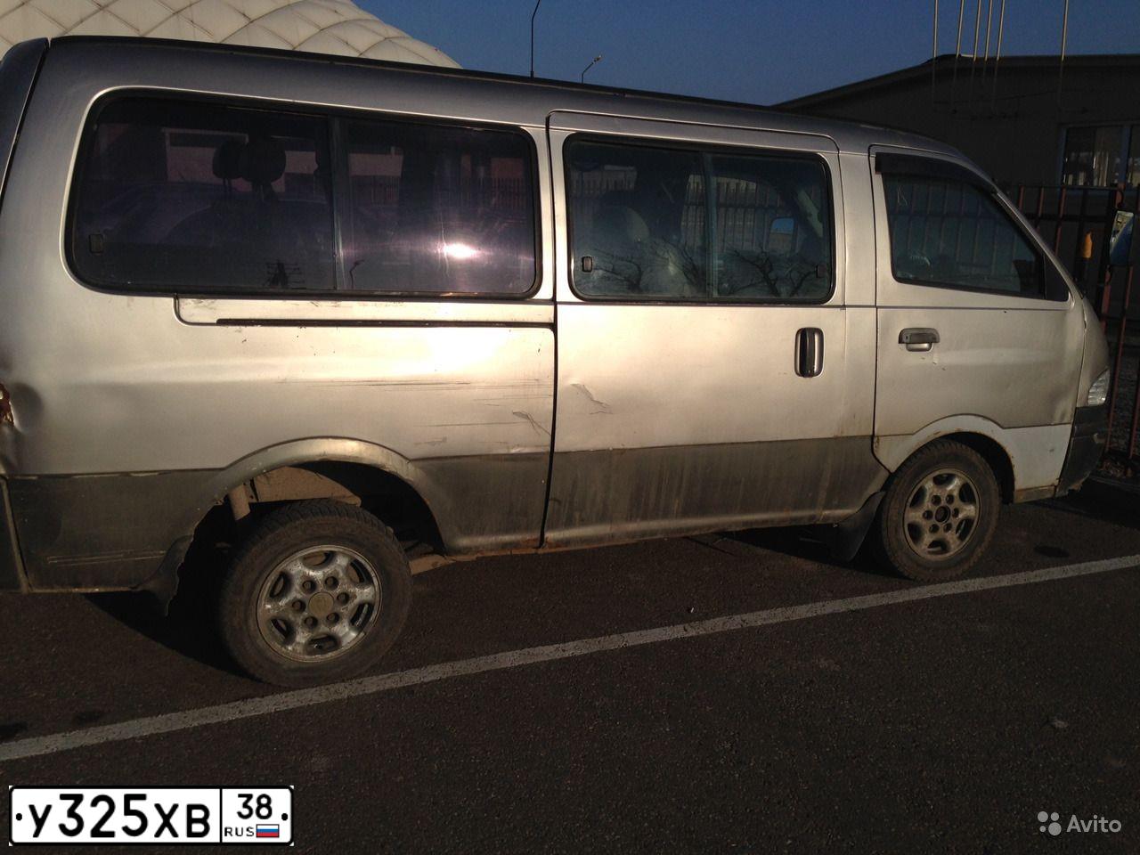 Фото автомобиля KIA PREGIO, 1996 — госномер Р487УК123. Цвет: Серый