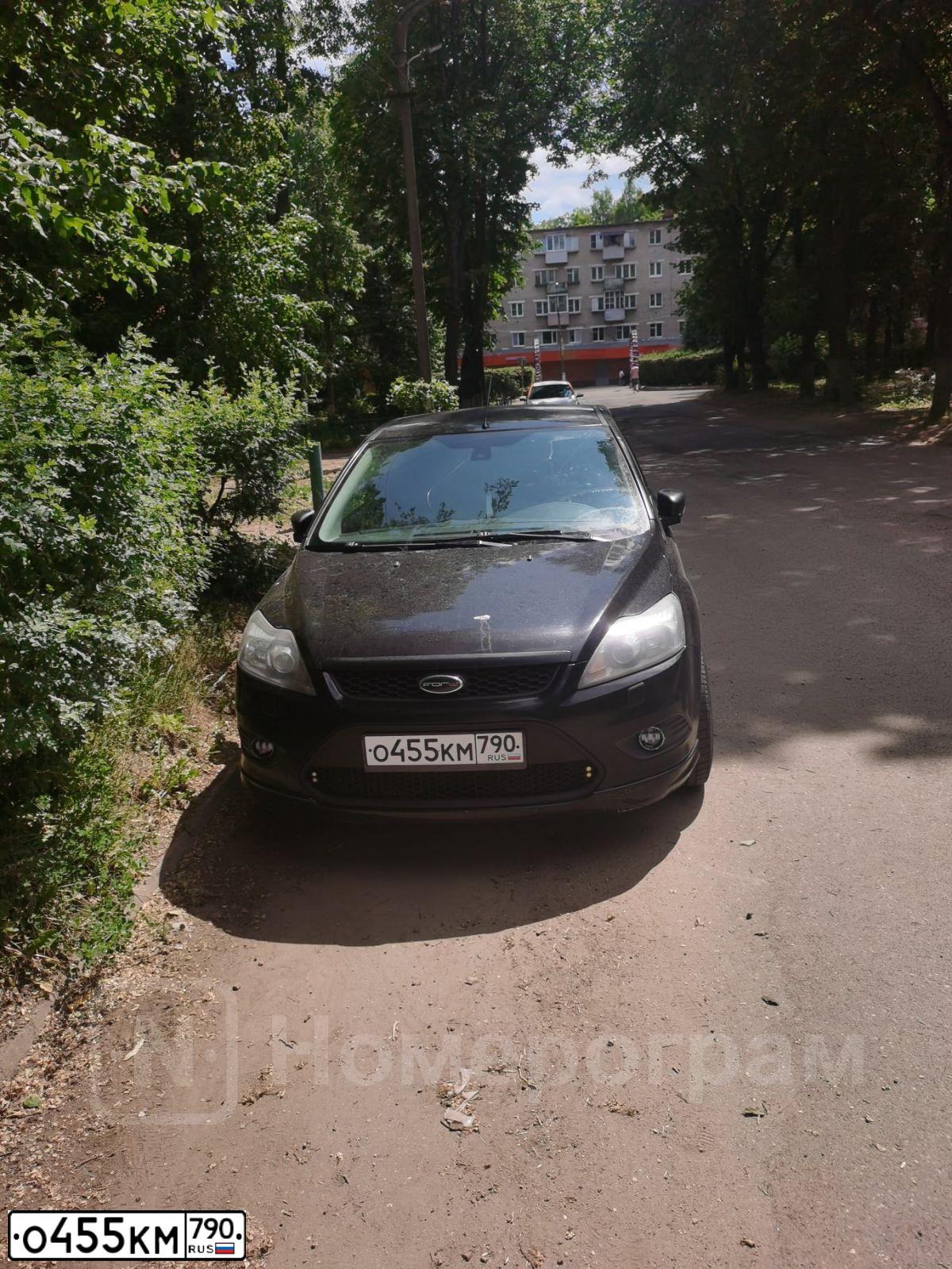 Фото автомобиля FORD FOCUS, 2008 — госномер С465АВ250. Цвет: ЧЕРНЫЙ