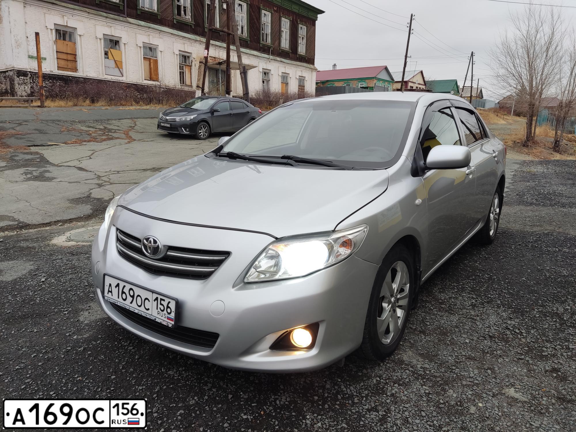 Фото автомобиля TOYOTA COROLLA, 2007 — госномер В499ВТ156