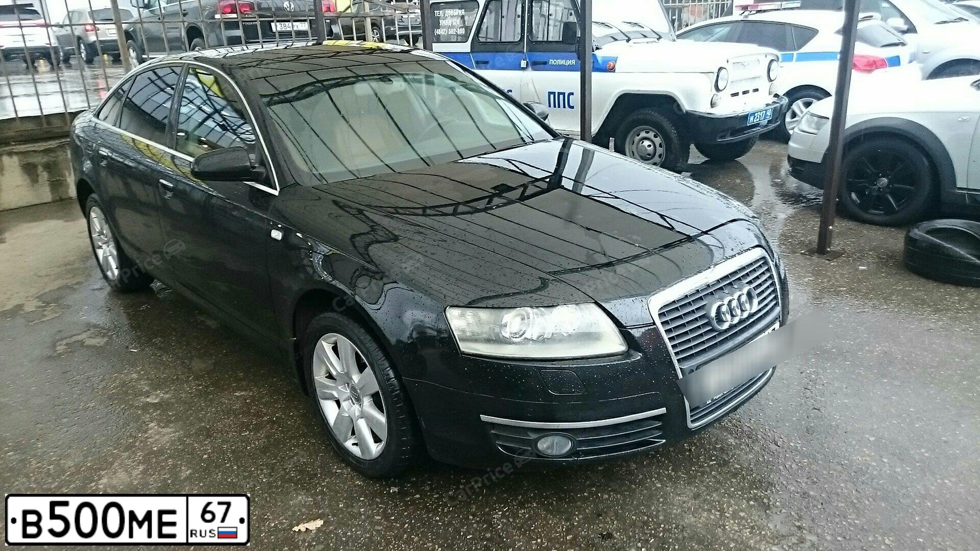 Фото автомобиля AUDI A6, 2005 — госномер С335АТ46. Цвет: ЧЕРНЫЙ