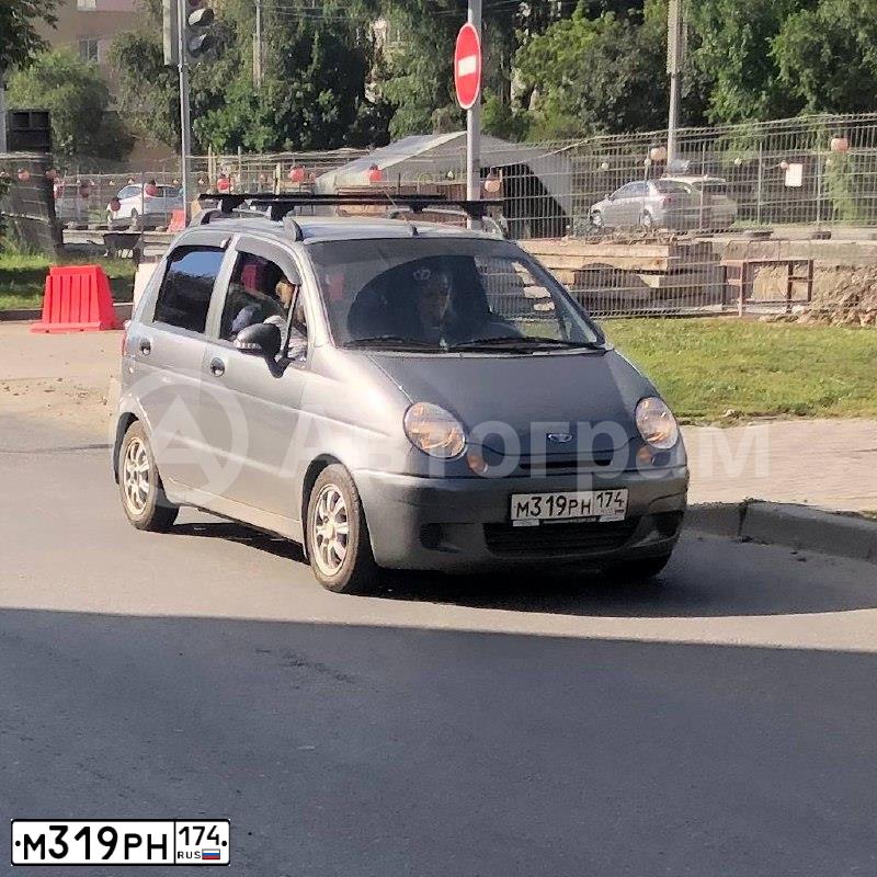 Фото автомобиля DAEWOO MATIZ, 2012. Цвет: ТЕМНО-СЕРЫЙ