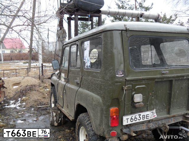 Фото автомобиля UAZ 3151 / HUNTER, 2000 — госномер Т663ВЕ76. Цвет: ЗЕЛЕНЫЙ