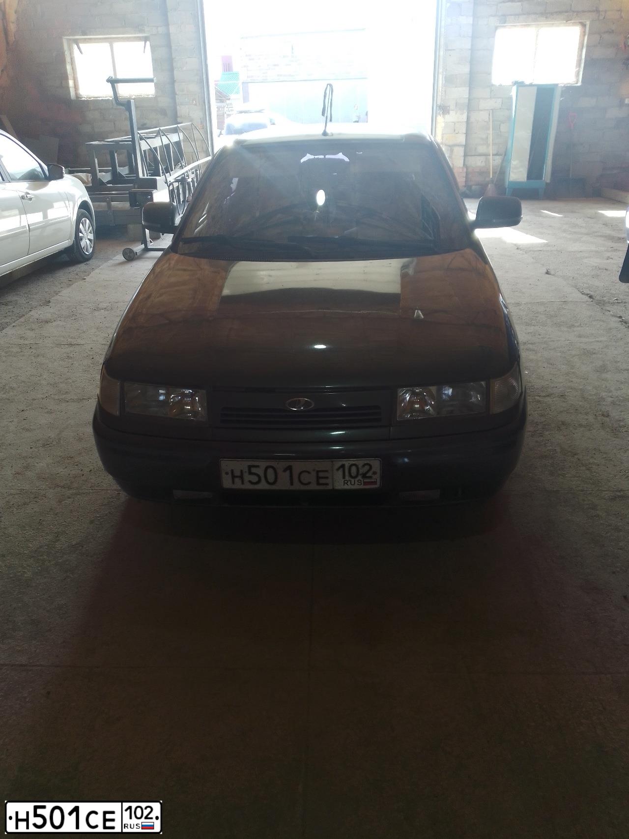 Фото автомобиля LADA 2110 LADA, 2006 — госномер Н501СЕ102. Цвет: Серо-сине-зеленый