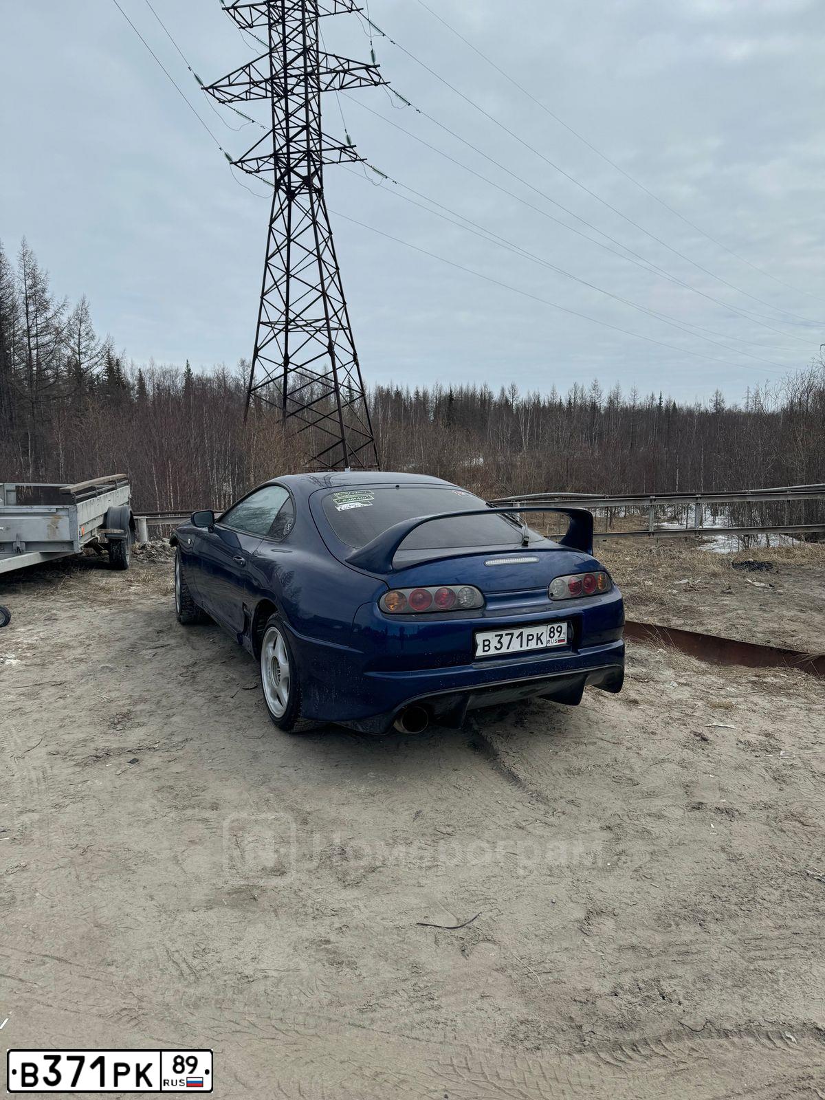 Фото автомобиля TOYOTA SUPRA, 1994 — госномер В371РК89