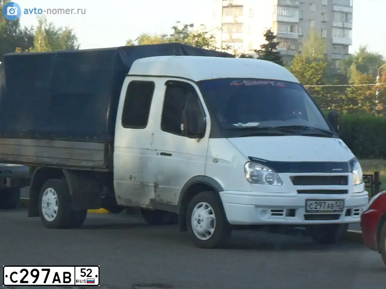 Фото автомобиля GAZ 3302 EL, 2006 — госномер М944ХА152. Цвет: Белый