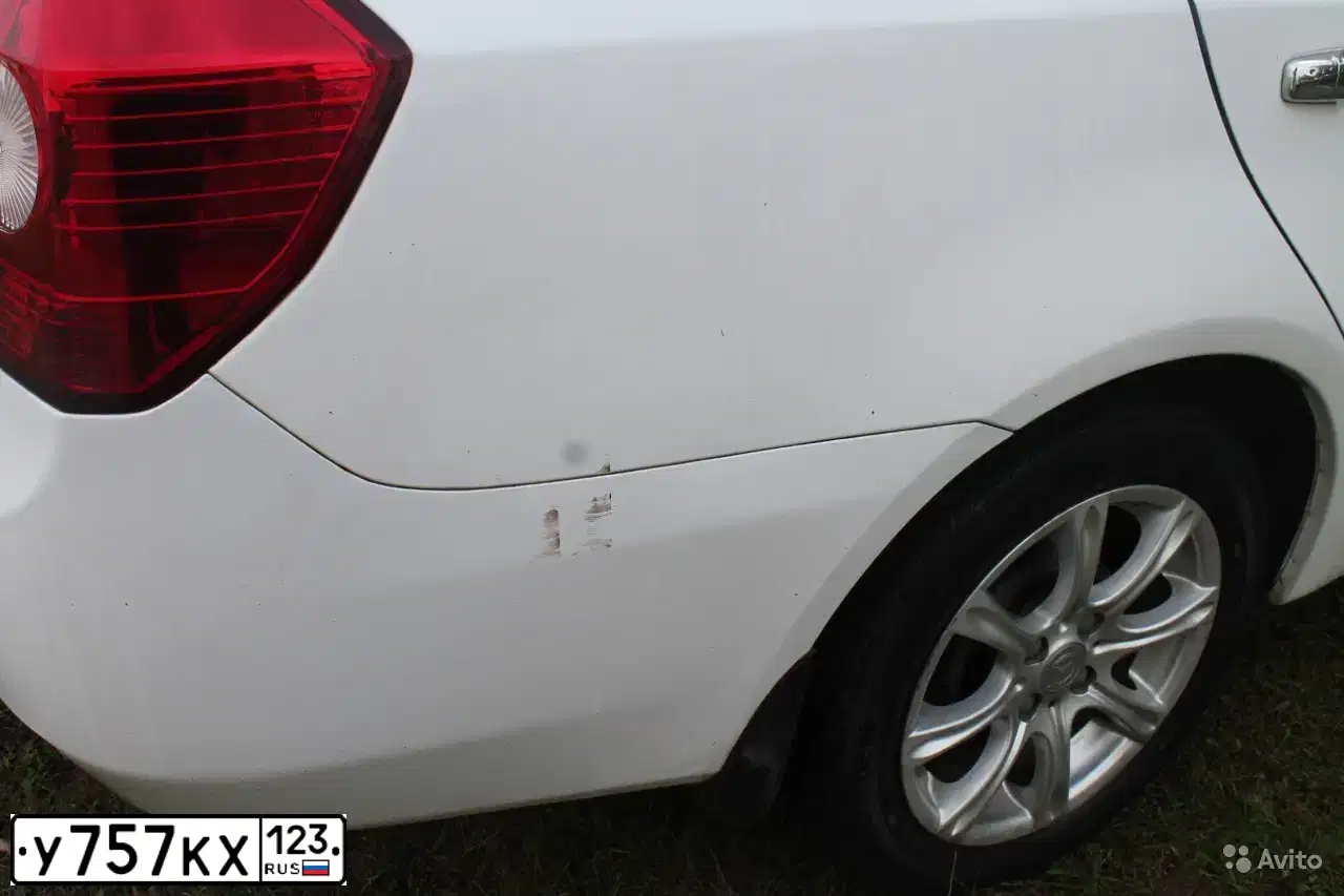 Фото автомобиля GEELY MK, 2013 — госномер О616РМ193. Цвет: Белый