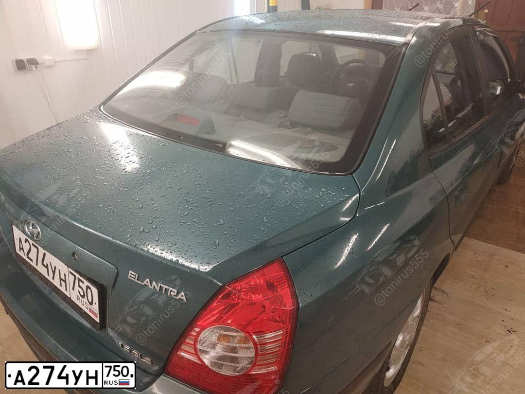 Фото автомобиля HYUNDAI ELANTRA, 2005 — госномер К529ЕА134