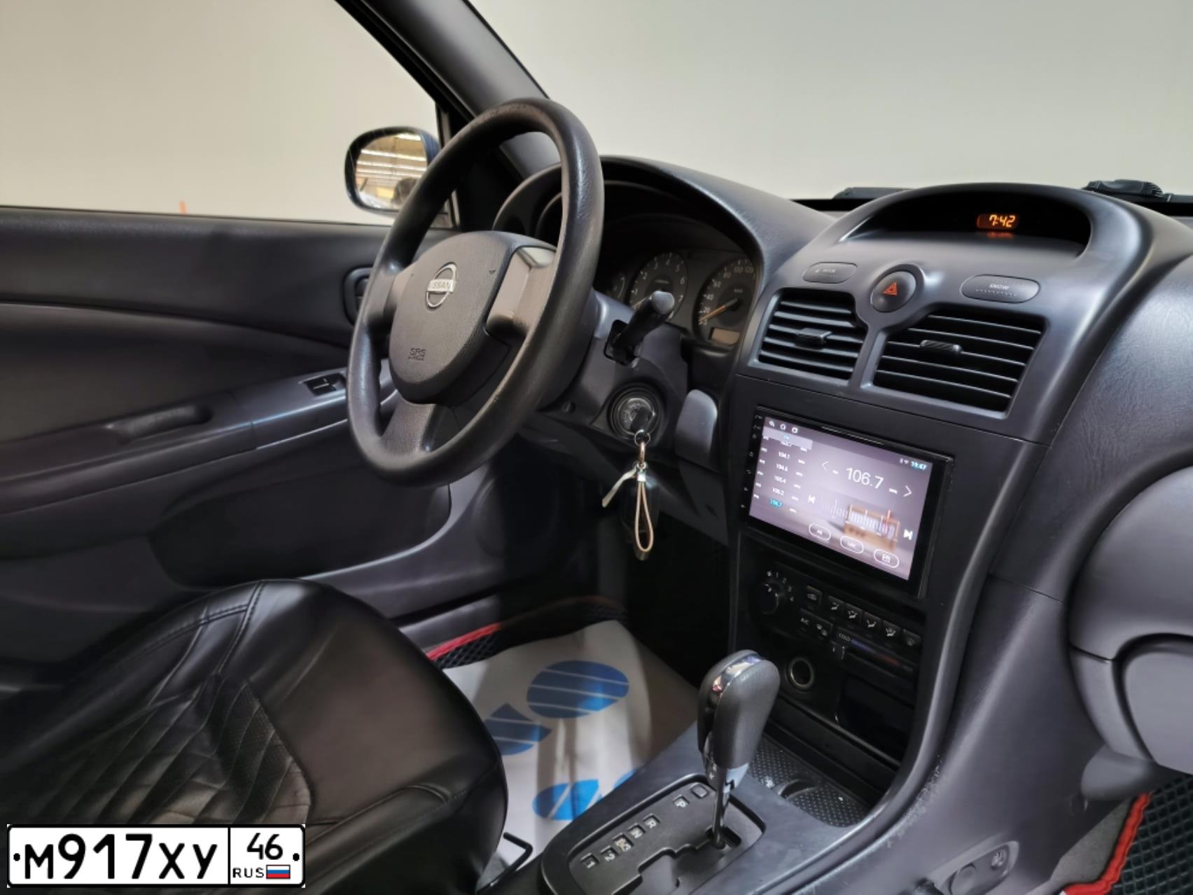 Фото автомобиля NISSAN ALMERA, 2006 — госномер Н788НР136. Цвет: синий