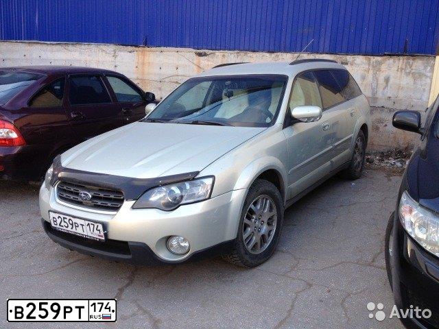 Фото автомобиля SUBARU OUTBACK, 2004 — госномер М272ТУ75. Цвет: ЗОЛОТИСТЫЙ