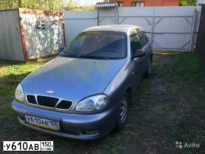 Фото автомобиля CHEVROLET LANOS, 2006 — госномер В906ОР763. Цвет: Серебристый