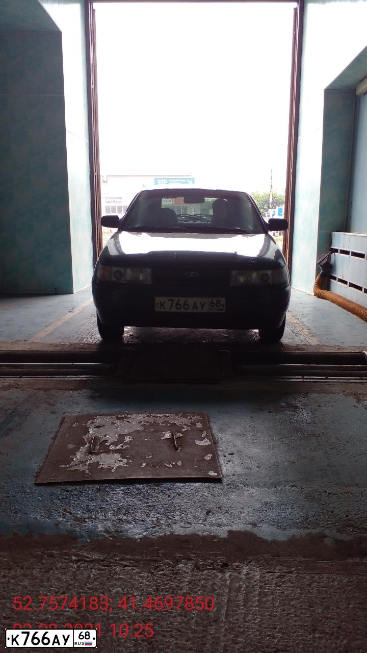 Фото автомобиля LADA 2112, 2007 — госномер К766АУ68. Цвет: ТЕМНО-ЗЕЛЕНЫЙ