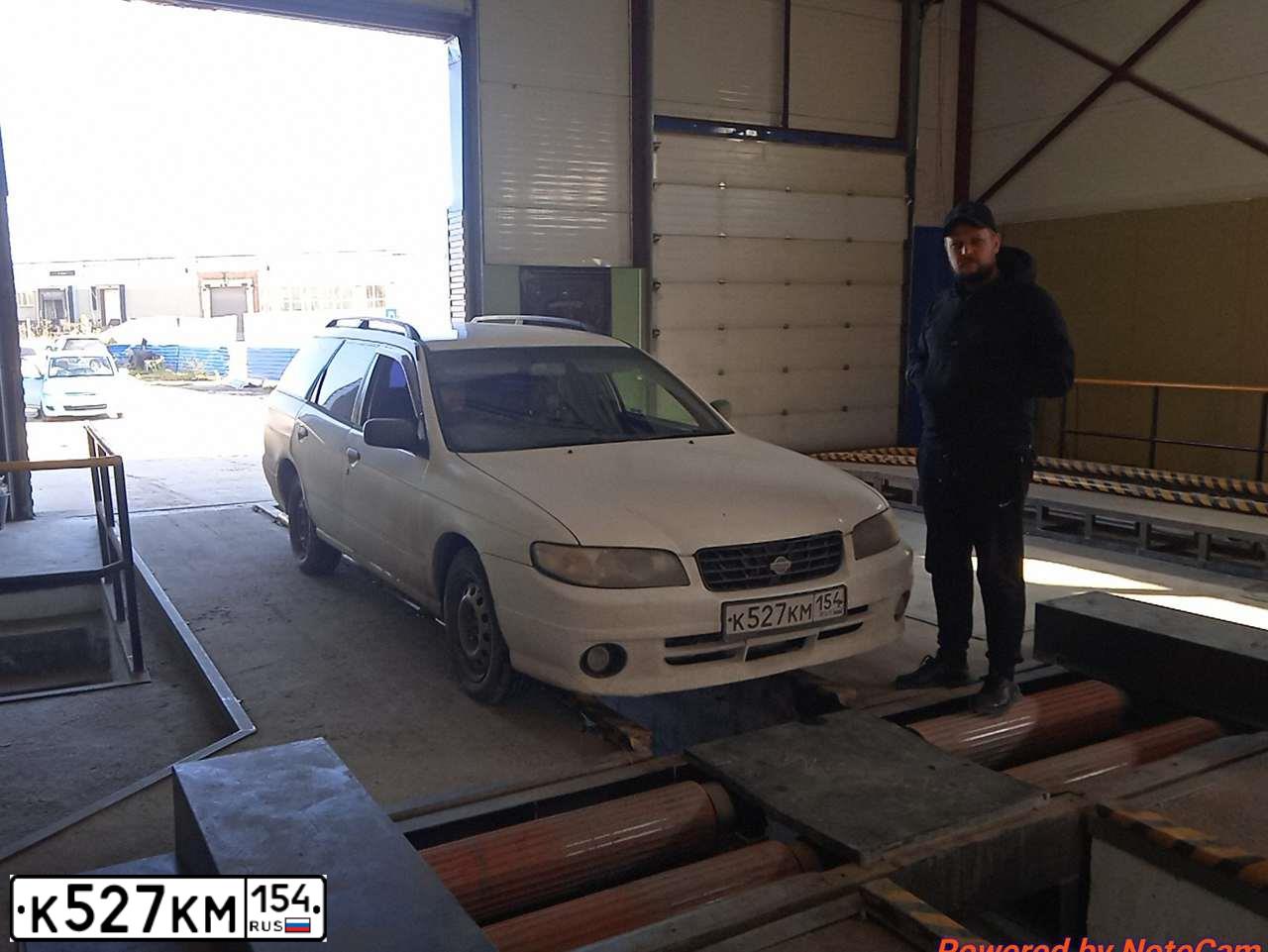 Фото автомобиля NISSAN EXPERT, 2000 — госномер К527КМ154