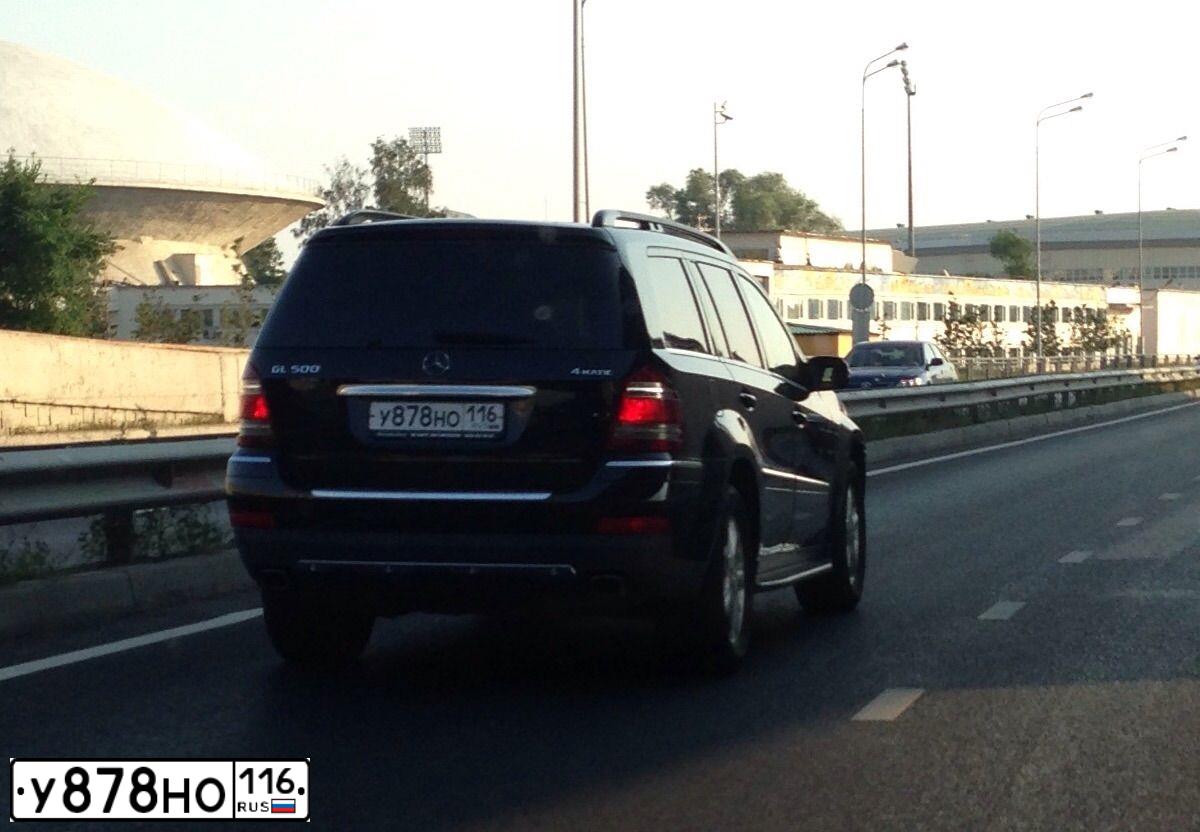 Фото автомобиля MERCEDES GL-KLASSE, 2007 — госномер Н200ТО196. Цвет: ЧЕРНЫЙ