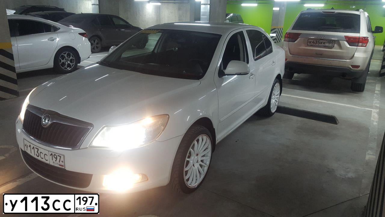 Фото автомобиля SKODA OCTAVIA, 2011 — госномер Р502ОВ32