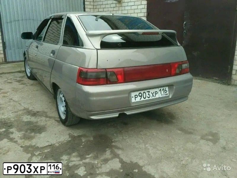 Фото автомобиля LADA 2112, 2007 — госномер Р903ХР116. Цвет: СЕРО-БЕЖЕВЫЙ