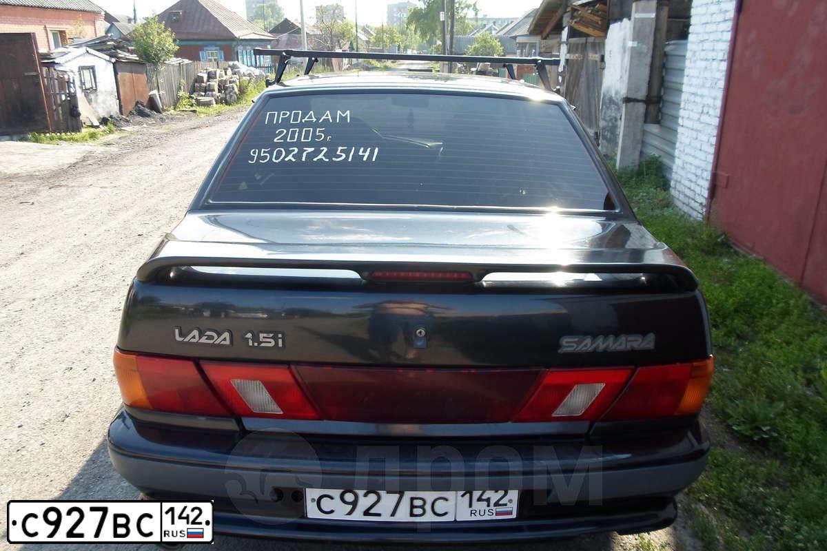 Фото автомобиля LADA 2115 SAMARA, 2005 — госномер С927ВС142. Цвет: ГРАФИТОВЫЙ МЕТАЛЛИК