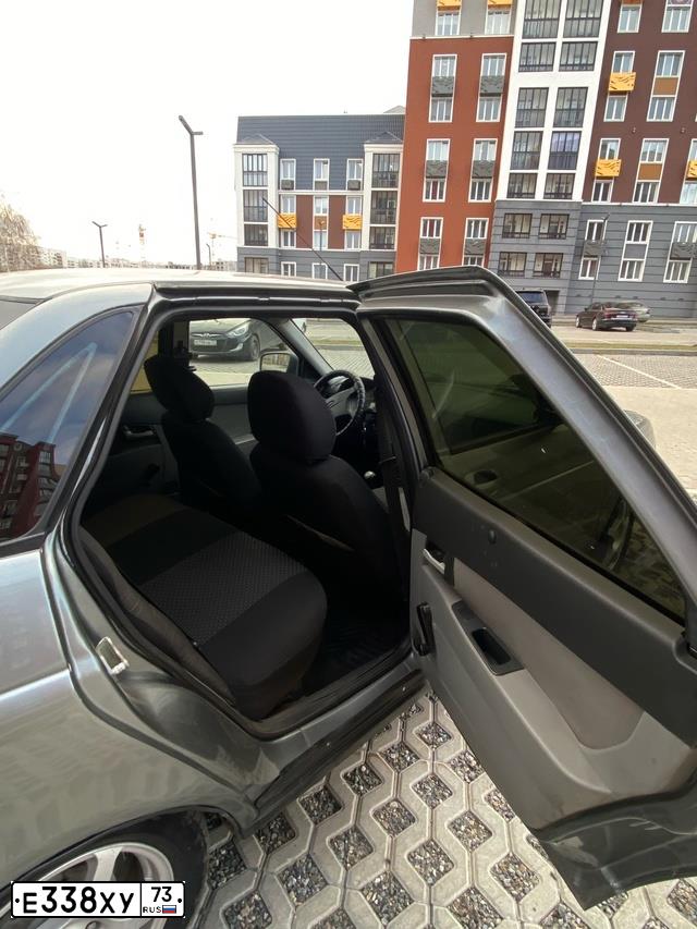Фото автомобиля LADA 2170 PRIORA, 2011 — госномер М998ТУ763. Цвет: средний серо-зеленый металлик
