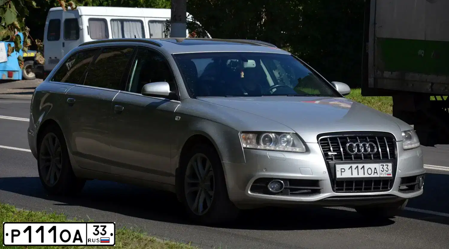 Фото автомобиля AUDI A6, 2004 — госномер Н104НМ152. Цвет: СВЕТЛО-ГОЛУБОЙ