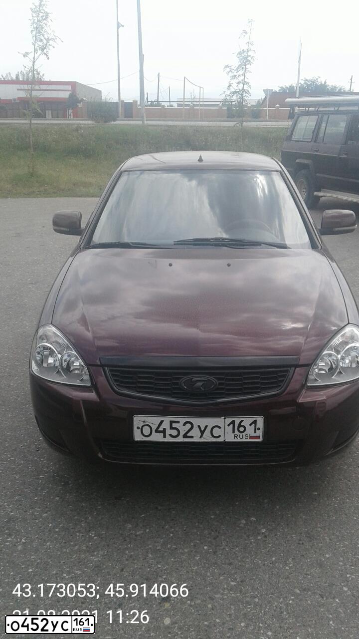 Фото автомобиля LADA PRIORA, 2011 — госномер Н548СР134