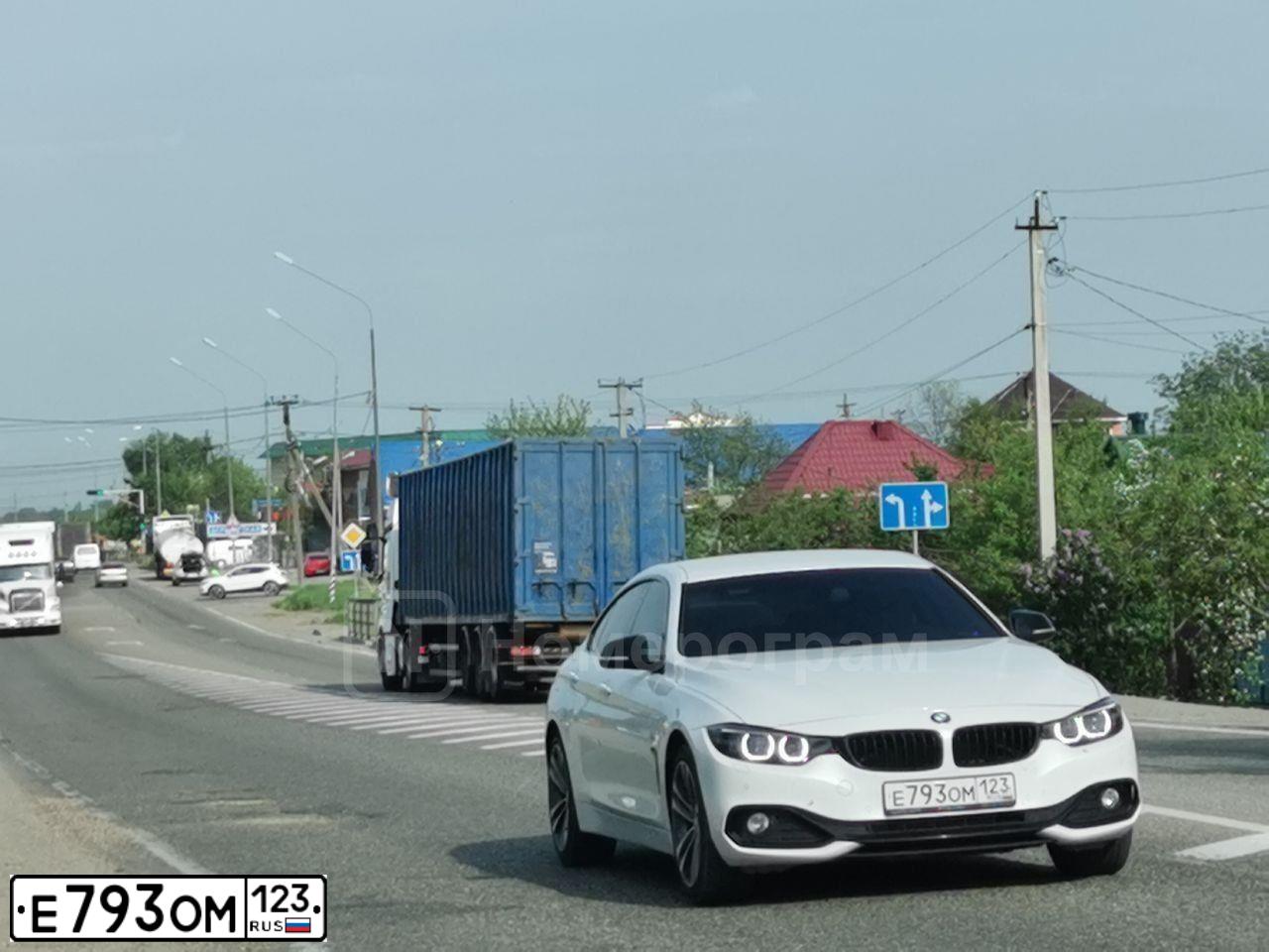 Фото автомобиля BMW SERIE 4, 2014 — госномер В650ВН550. Цвет: Белый