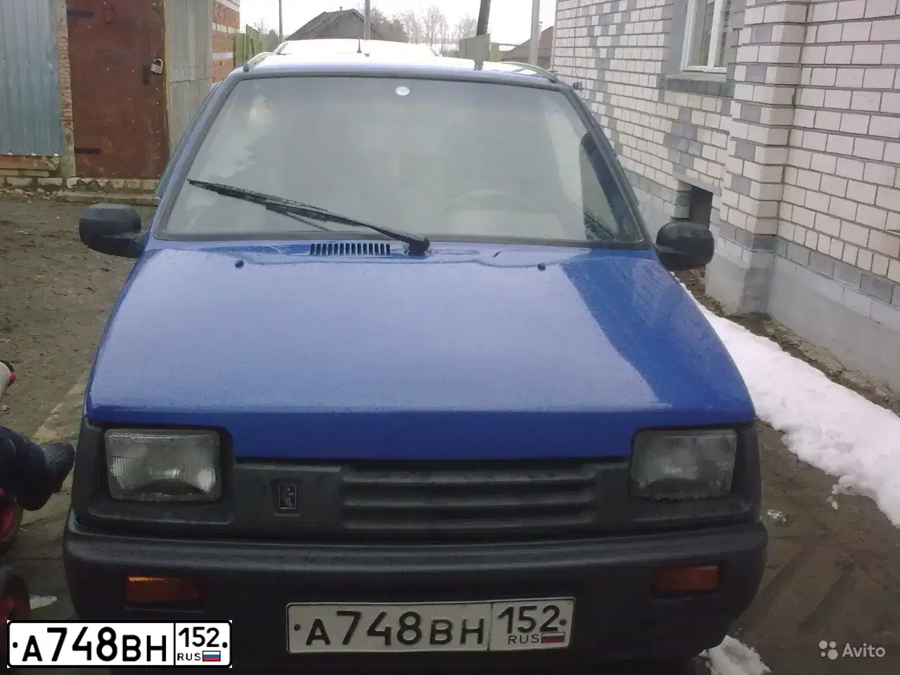 Фото автомобиля ВАЗ111130, 2003 — госномер А748ВН152. Цвет: СИНИЙ