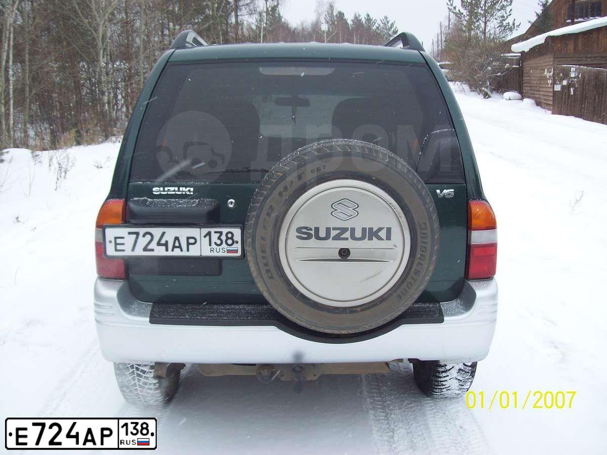 Фото автомобиля SUZUKI /GRAND/ VITARA, 2000 — госномер С864МР03. Цвет: ЗЕЛЕНЫЙ