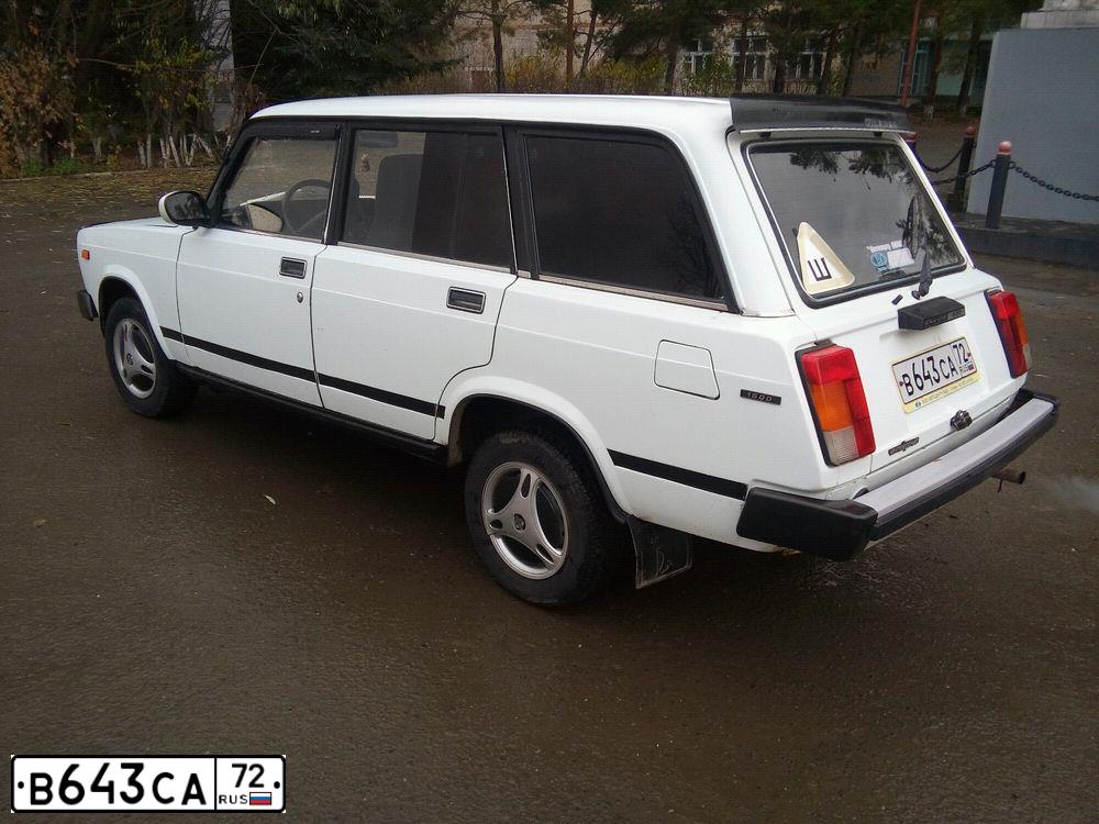 Фото автомобиля ВАЗ 2104, 2002 — госномер В643СА72