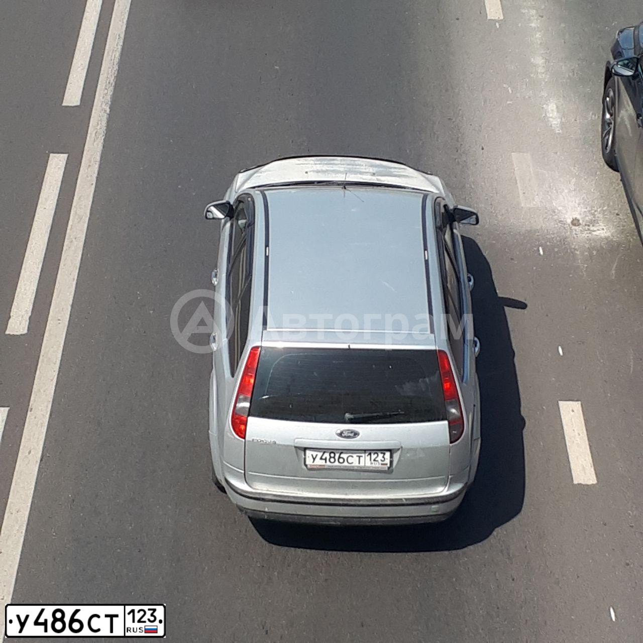 Фото автомобиля LADA 2170 PRIORA, 2017 — госномер У486СТ123. Цвет: Белый