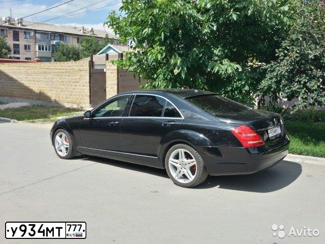 Фото автомобиля MERCEDES-BENZ S350, 2005 — госномер Н500МТ82. Цвет: ЧЕРНЫЙ