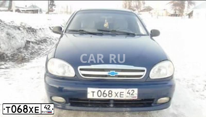 Фото автомобиля ZAZ LANOS, 2008 — госномер А333ВВ42. Цвет: ТЕМНО СИНИЙ