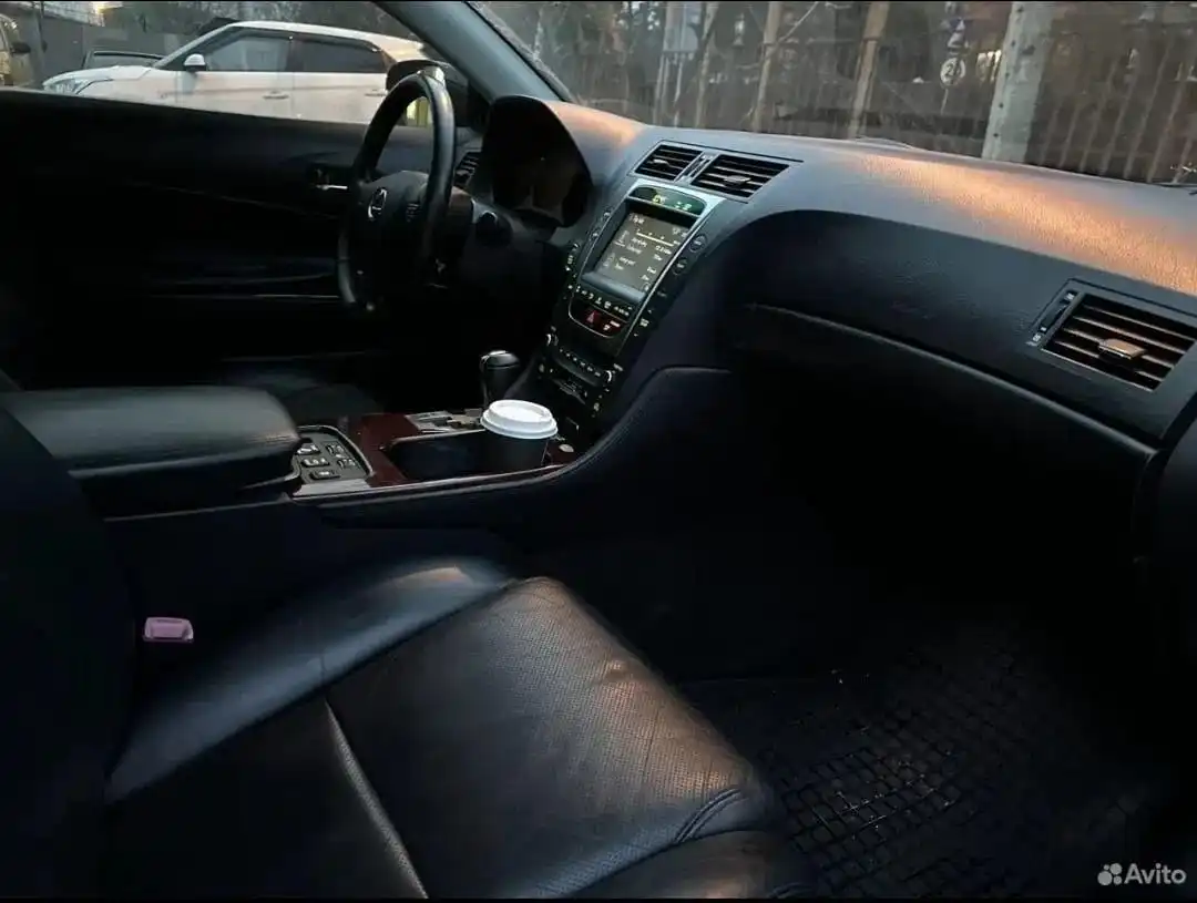 Фото автомобиля LEXUS GS, 2008. Цвет: ЧЕРНЫЙ