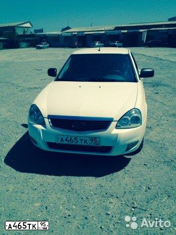 Фото автомобиля LADA 2170 PRIORA, 2011 — госномер А465ТК95. Цвет: Белый