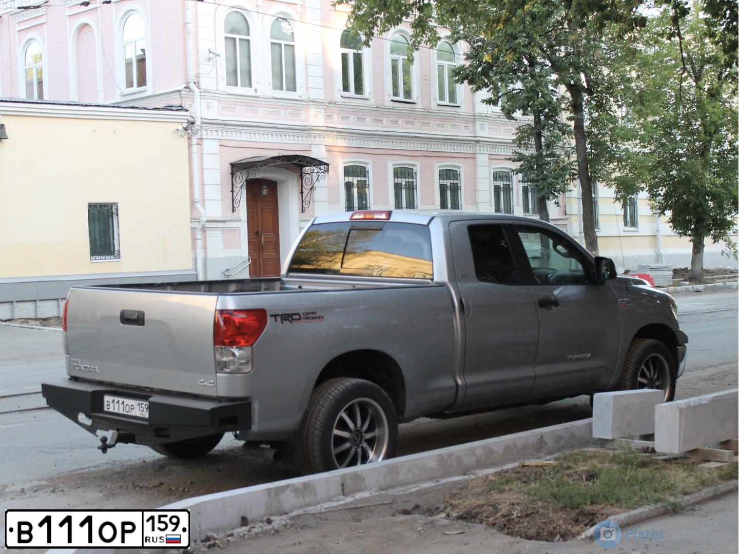 Фото автомобиля KIA RIO, 2017 — госномер В111ОР159. Цвет: синий