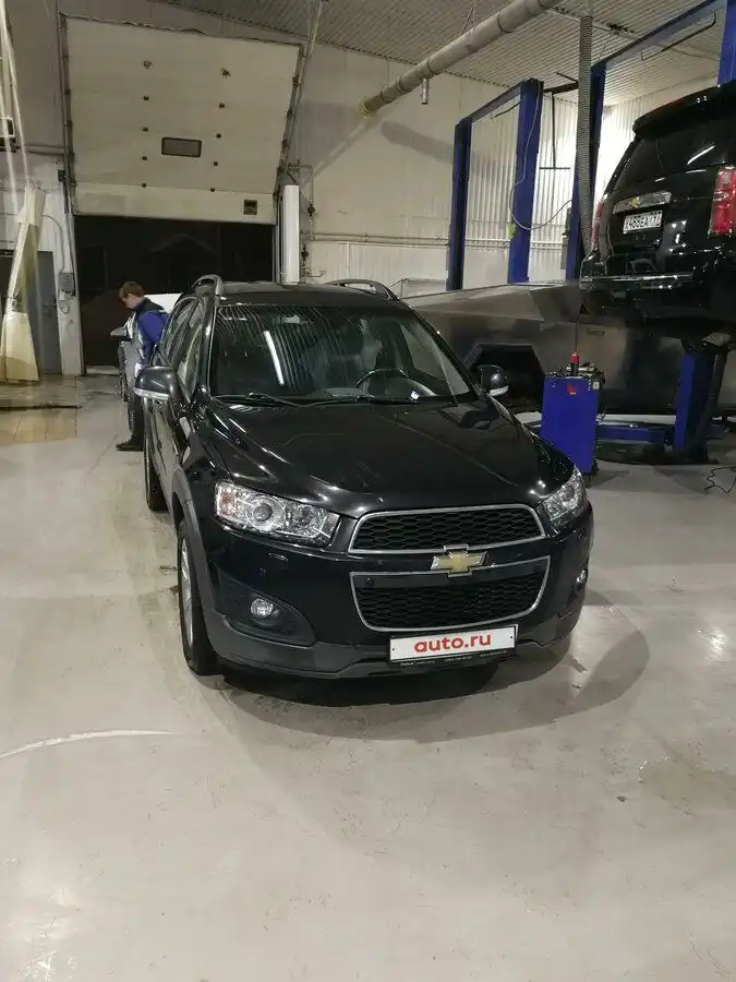Фото автомобиля CHEVROLET TAHOE, 2015 — госномер Т771КО797. Цвет: ЧЕРНЫЙ