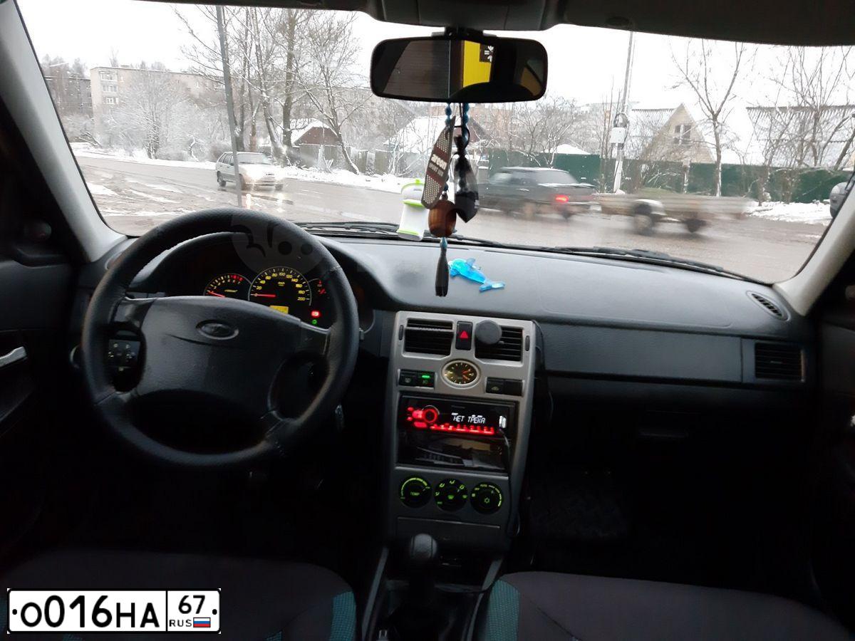 Фото автомобиля LADA 2172 PRIORA, 2011 — госномер А170СВ67. Цвет: ЧЕРНЫЙ