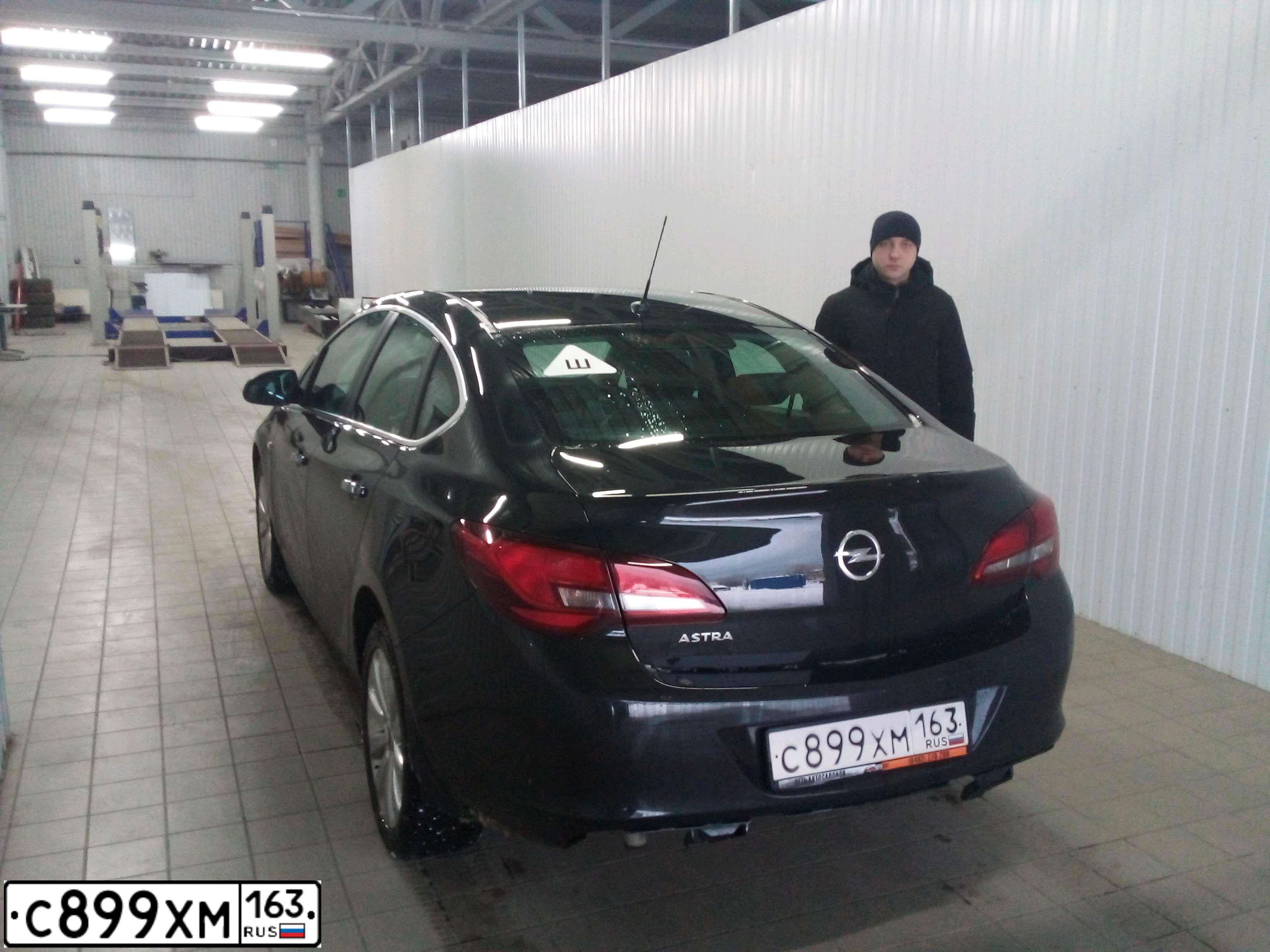 Фото автомобиля OPEL ASTRA, 2013 — госномер С899ХМ163. Цвет: СЕРЕБРИСТО-ЧЕРНЫЙ