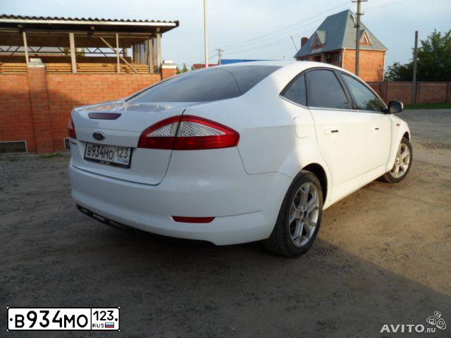 Фото автомобиля FORD MONDEO, 2009 — госномер М111ХА93. Цвет: БЕЛЫЙ
