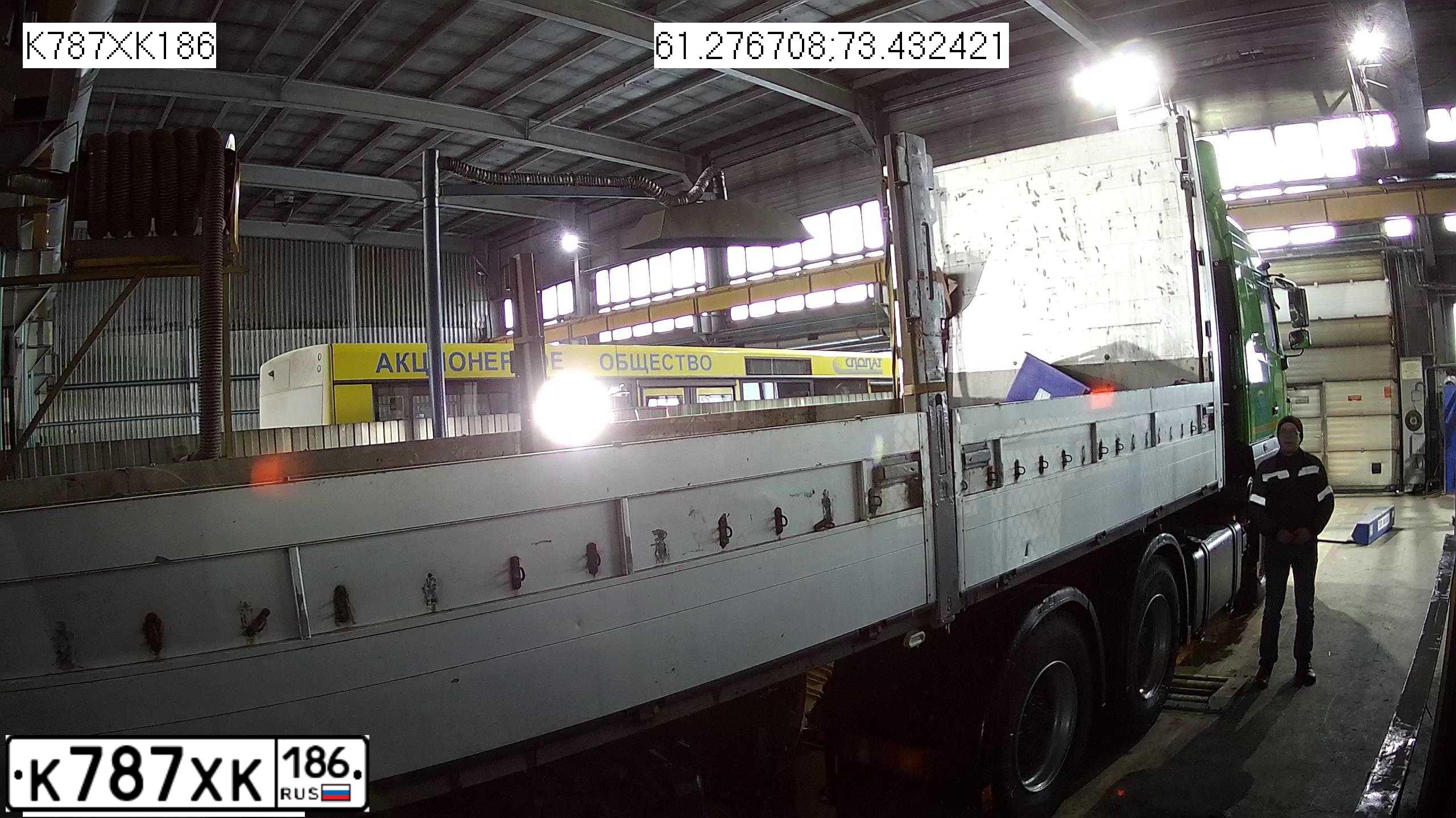 Фото автомобиля МАЗ 643008 643008, 2023 — госномер К787ХК186. Цвет: ЗЕЛЕНЫЙ
