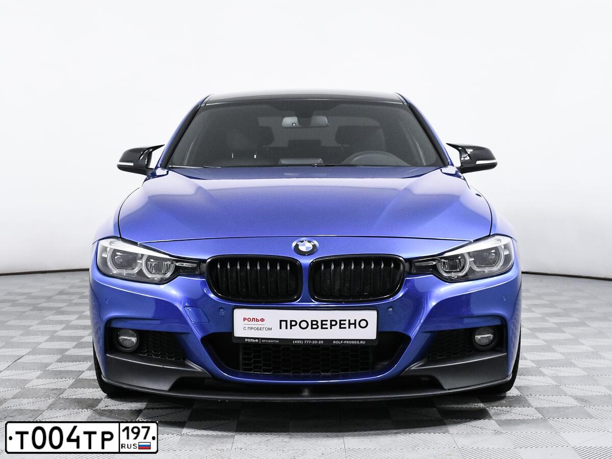 Фото автомобиля BMW 330I XDRIVE, 2017 — госномер О616СТ797. Цвет: синий