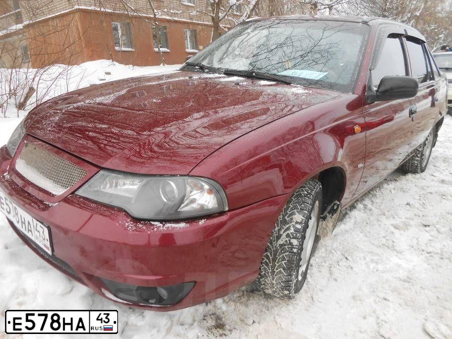 Фото автомобиля DAEWOO NEXIA, 2009 — госномер В257РР43. Цвет: ИСПАНСКИЙ КРАСНЫЙ