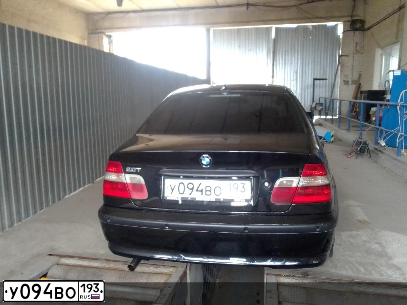 Фото автомобиля BMW SERIE 3, 2002 — госномер Т435МТ178. Цвет: ЧЕРНЫЙ