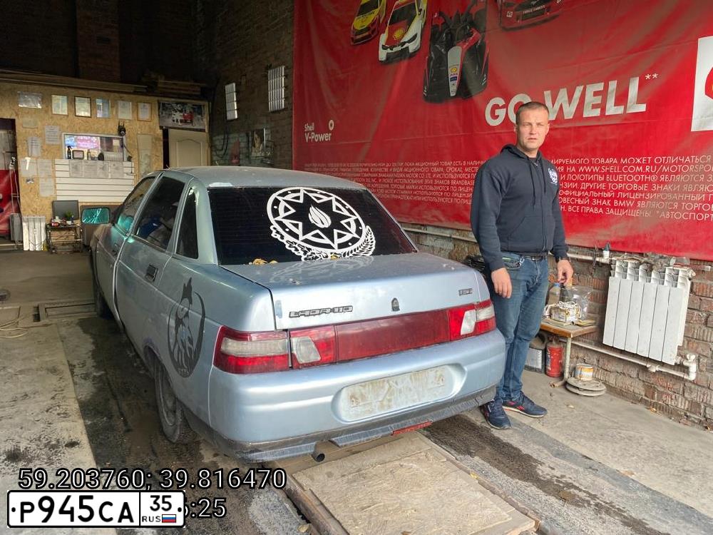 Фото автомобиля LADA 21099, 2002 — госномер М728ЕР35