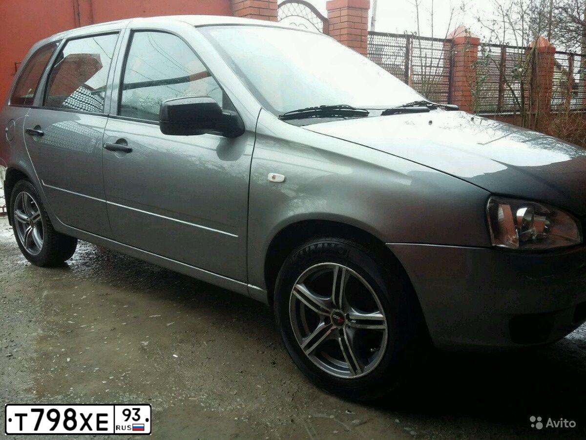 Фото автомобиля LADA 1117 KALINA, 2009 — госномер Т798ХЕ93. Цвет: Темно-серый металлик