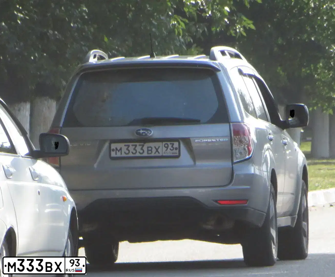 Фото автомобиля SUBARU FORESTER, 2008 — госномер Т162ОК196. Цвет: Серебристый