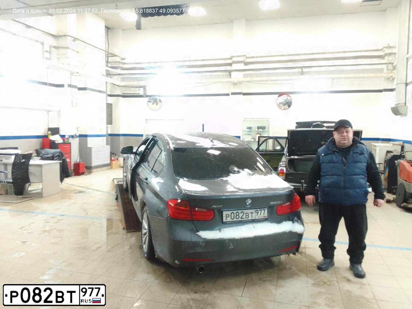 Фото автомобиля BMW SERIE 3, 2015 — госномер С719РН716